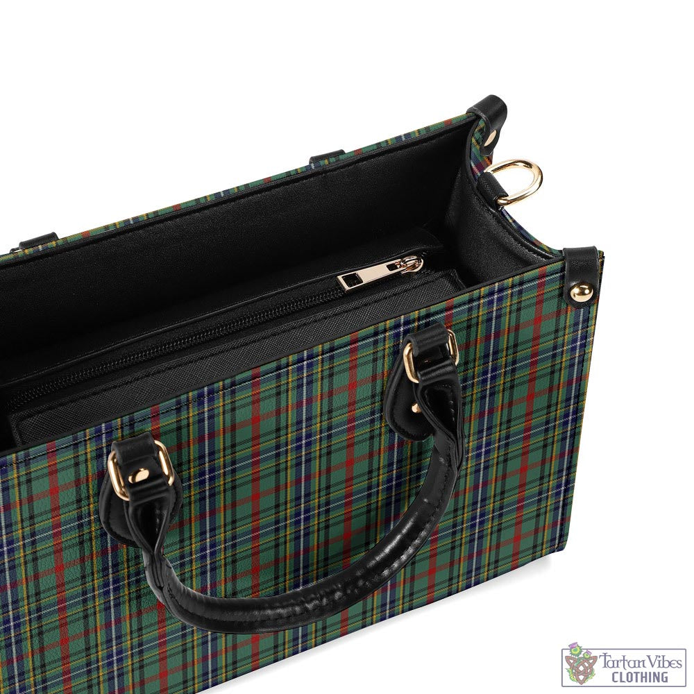 Bisset Tartan Luxury Leather Handbags - Tartan Vibes Clothing