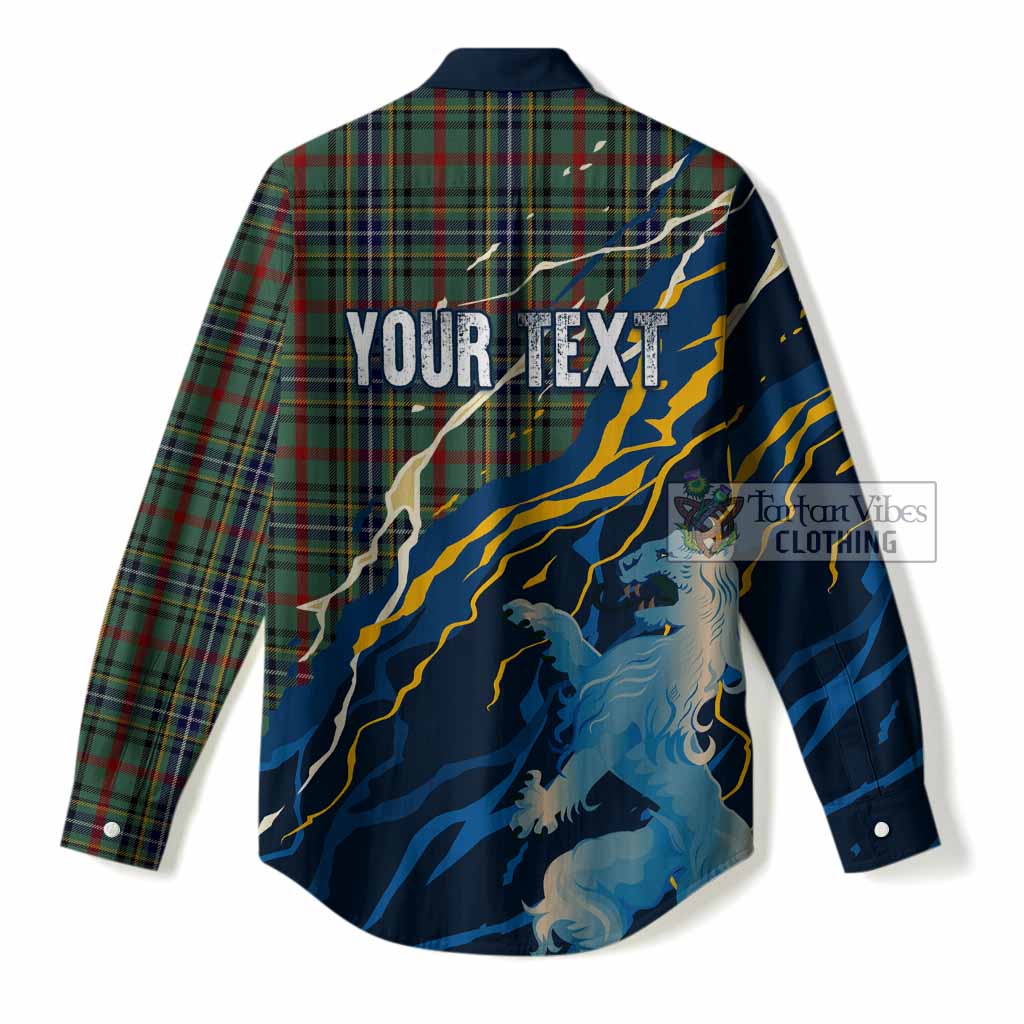 Bisset Scotland Tartan Women Casual Shirt WC2026 Football - We'll Be Coming