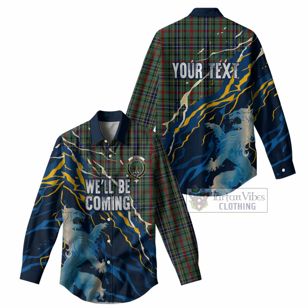 Bisset Scotland Tartan Women Casual Shirt WC2026 Football - We'll Be Coming
