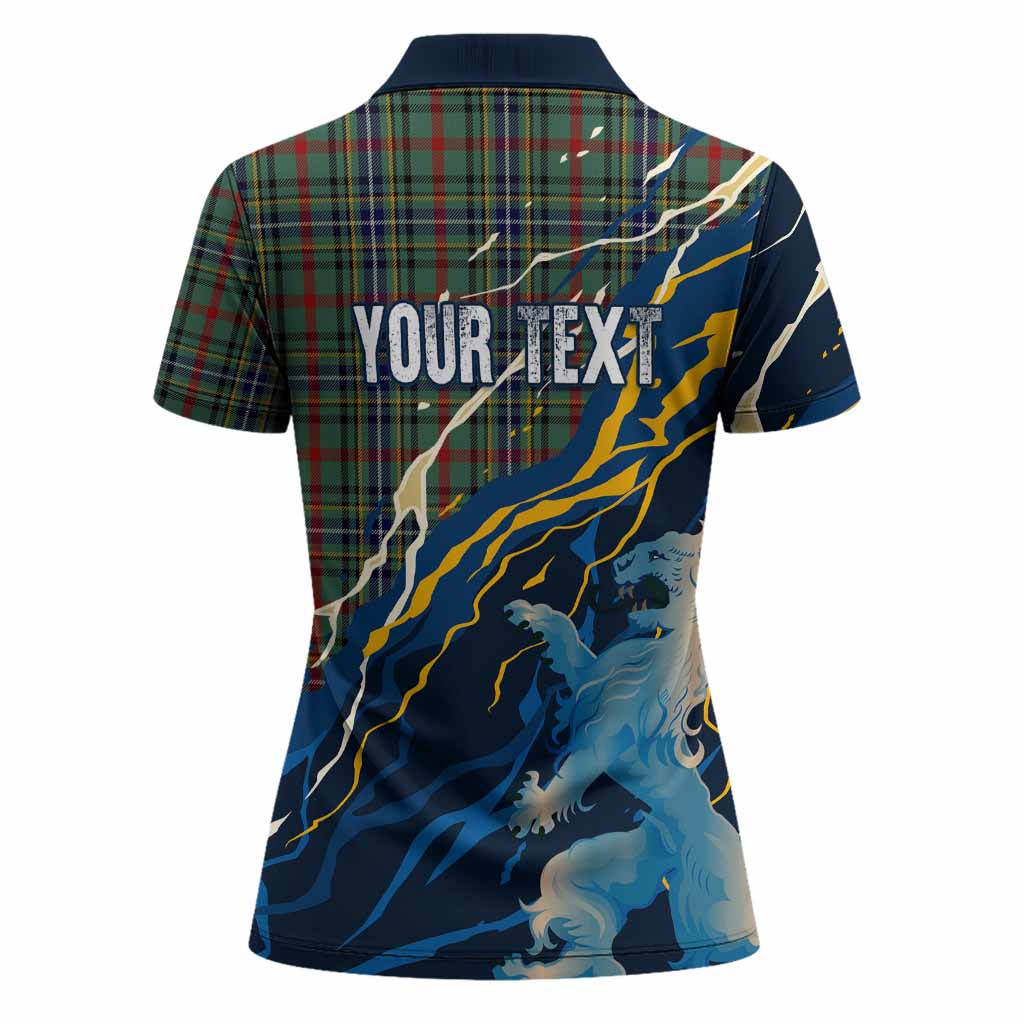 Bisset Scotland Tartan Women Polo Shirt WC2026 Football - We'll Be Coming