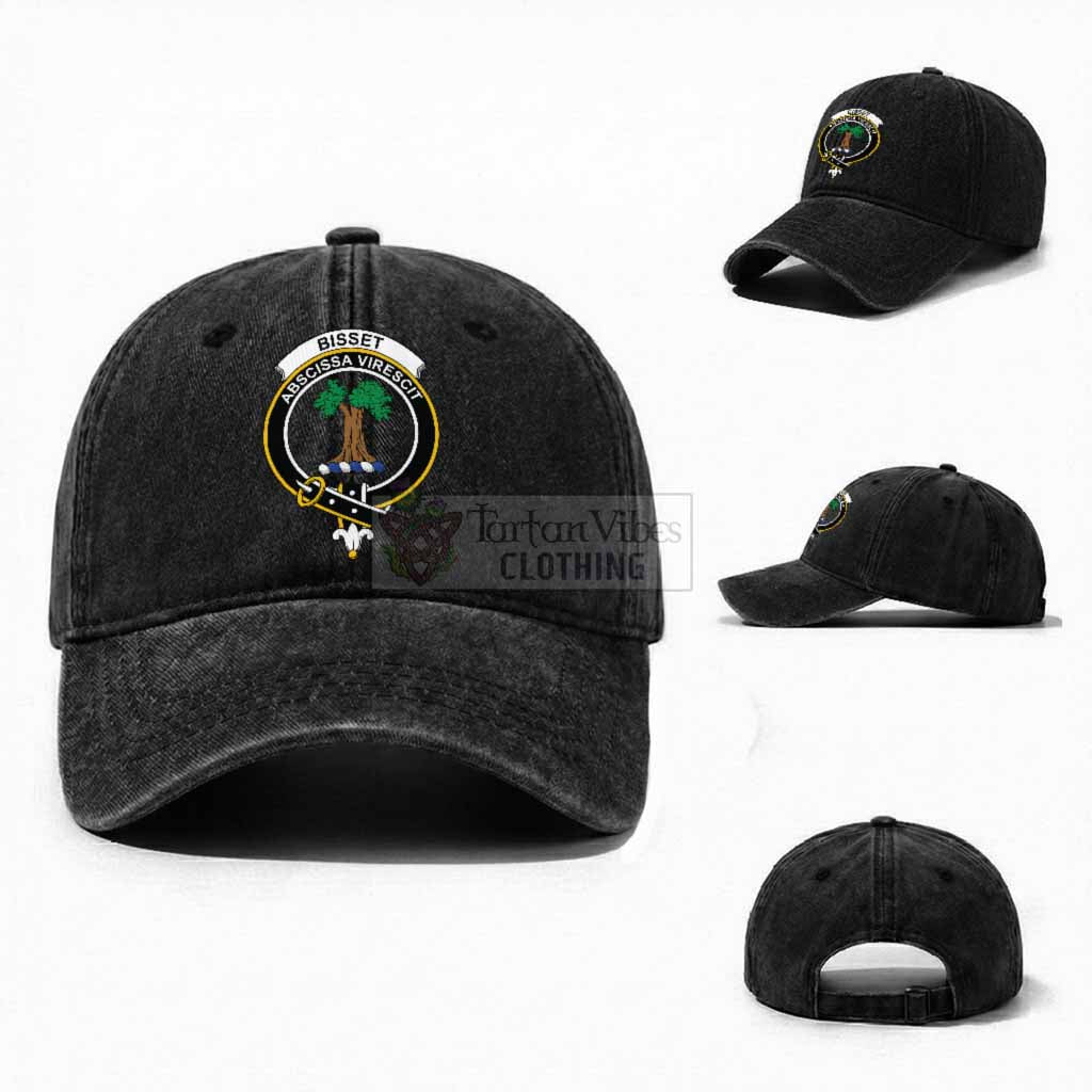 Bisset Scottish Clan Crest Washed Baseball Cap