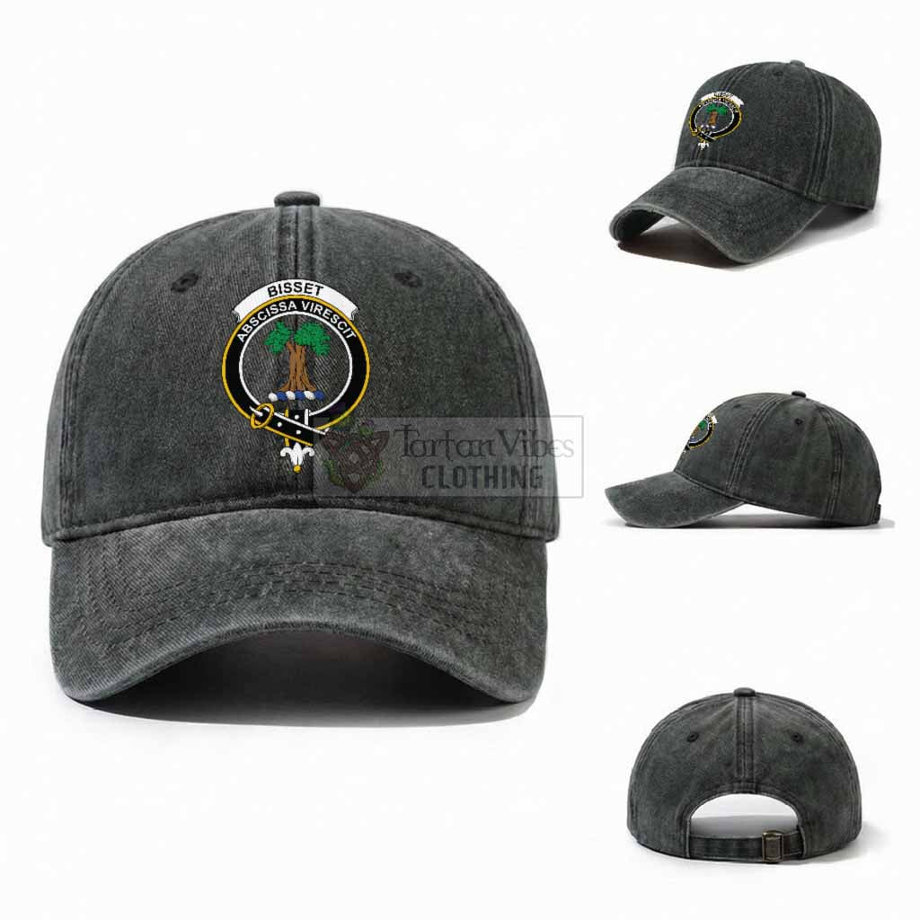 Bisset Scottish Clan Crest Washed Baseball Cap