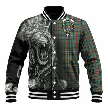 Bisset Tartan Baseball Jacket Roaring Lion Heritage