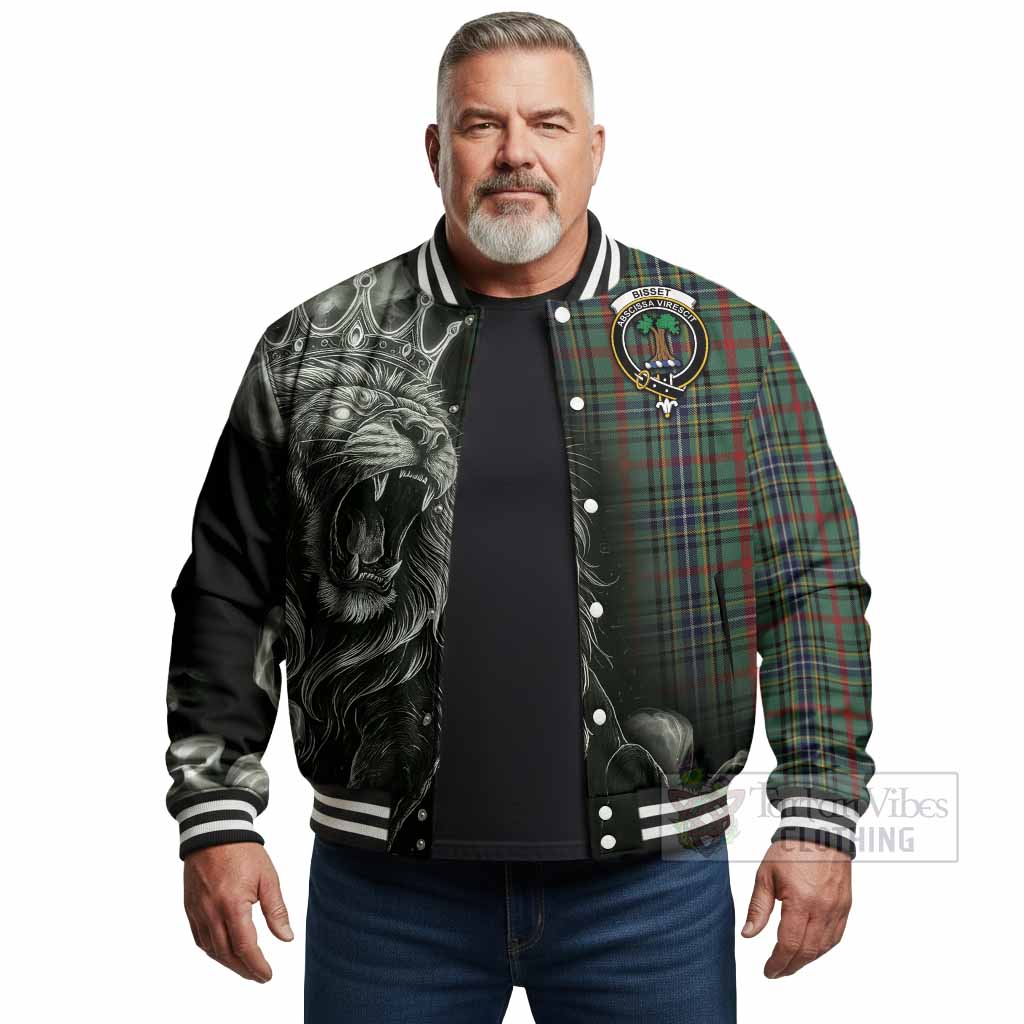 Bisset Tartan Baseball Jacket Roaring Lion Heritage