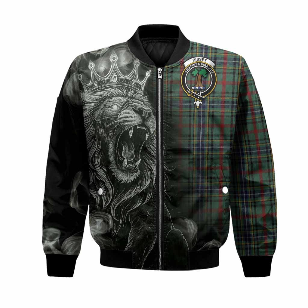 Bisset Tartan Bomber Jacket Roaring Lion Heritage