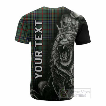 Bisset Tartan Cotton T-shirt Roaring Lion Heritage