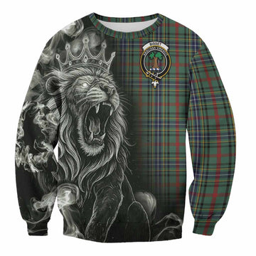 Bisset Tartan Sweatshirt Roaring Lion Heritage