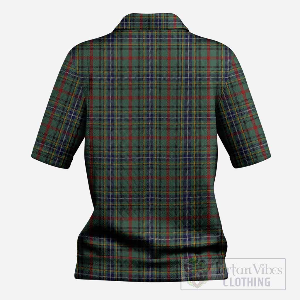 Bisset Tartan Women’s Polo Sweater Top