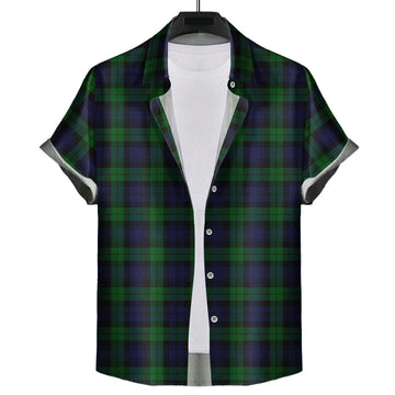 Black Watch Tartan Hawaiian Shirt