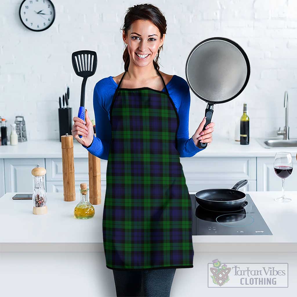 Black Watch Tartan Apron Black S 38x47 cm - Tartan Vibes Clothing