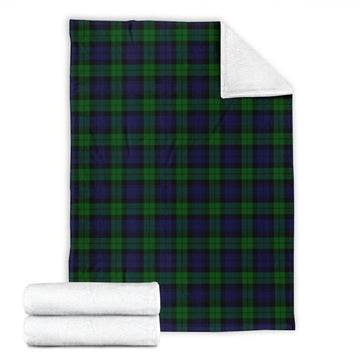 Black Watch Tartan Blanket X-Large 59 x 79 inches 150 x 200 cm - Tartan Vibes Clothing
