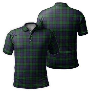 Black Watch Tartan Mens Polo Shirt