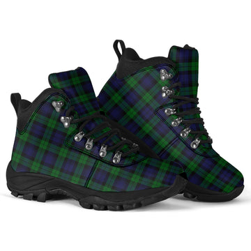 Black Watch Tartan Alpine Boots