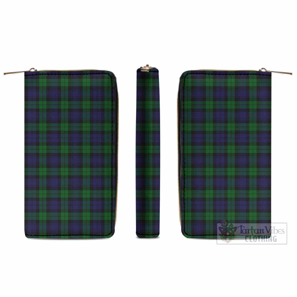 Tartan Vibes Clothing Black Watch Tartan Women's Leather Wallet