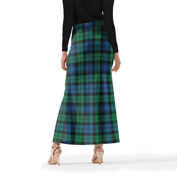 Black Watch Ancient Tartan Womens Full Length Skirt