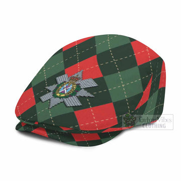 Black Watch Scottish Family Crest Flat Cap, Jeff Cap Argyle Plaid Christmas Style