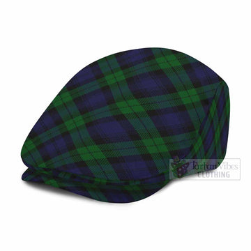 Black Watch Tartan Flat Cap, Jeff Cap Cross Style