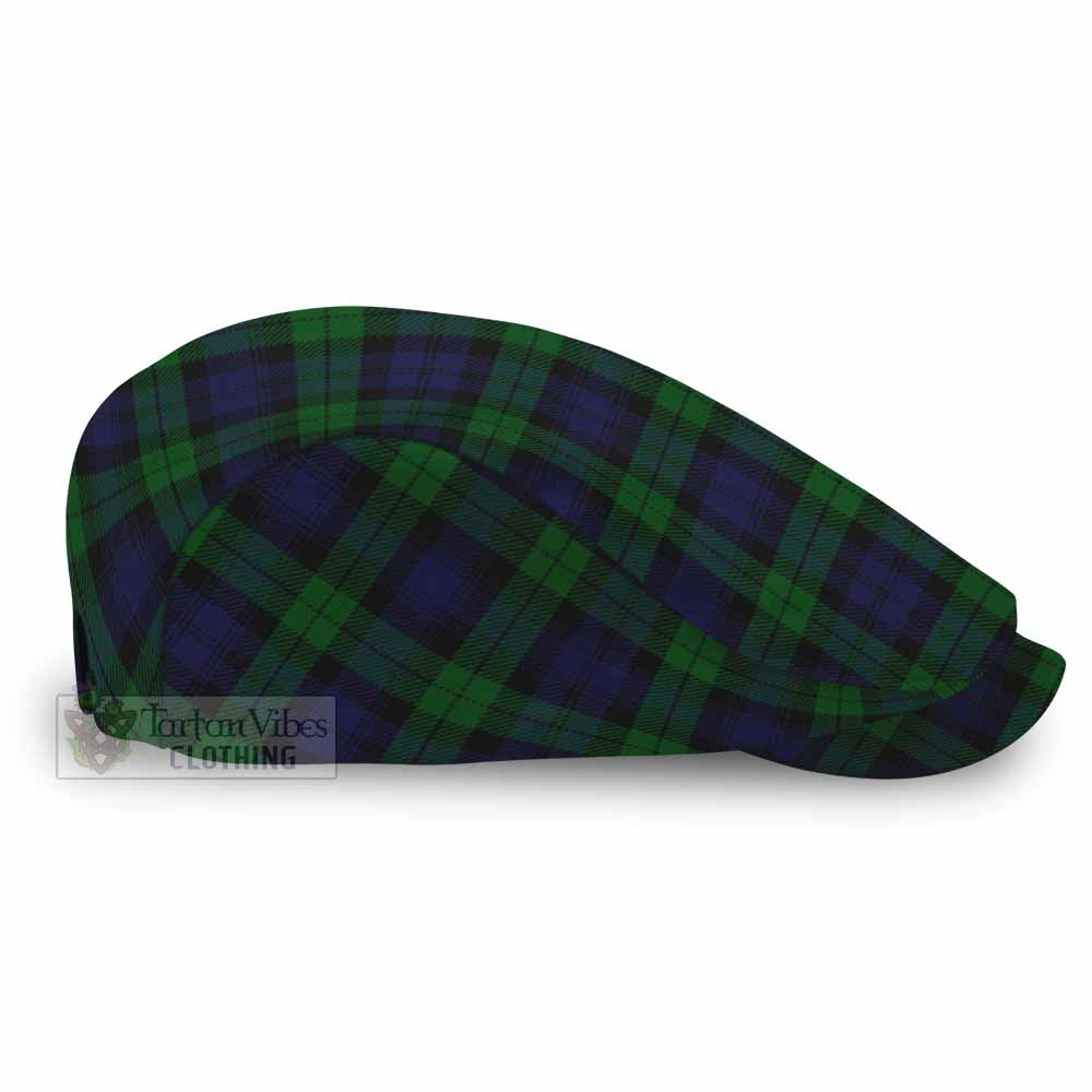 Black Watch Tartan Jeff Cap, Tartan Flat Cap
