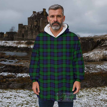 Black Watch Tartan Wearable Blanket - Tartan Vibes Clothing