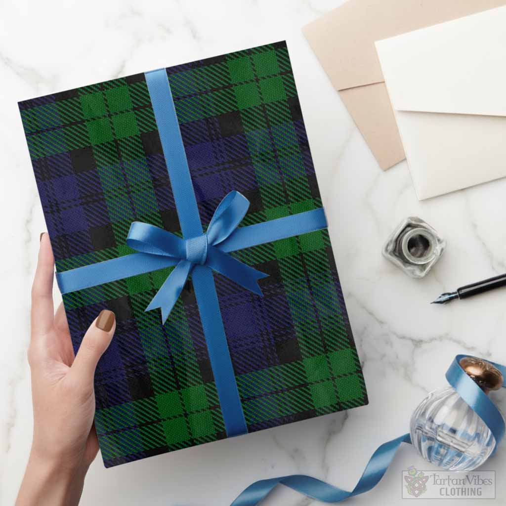 Black Watch Tartan Wrapping Paper