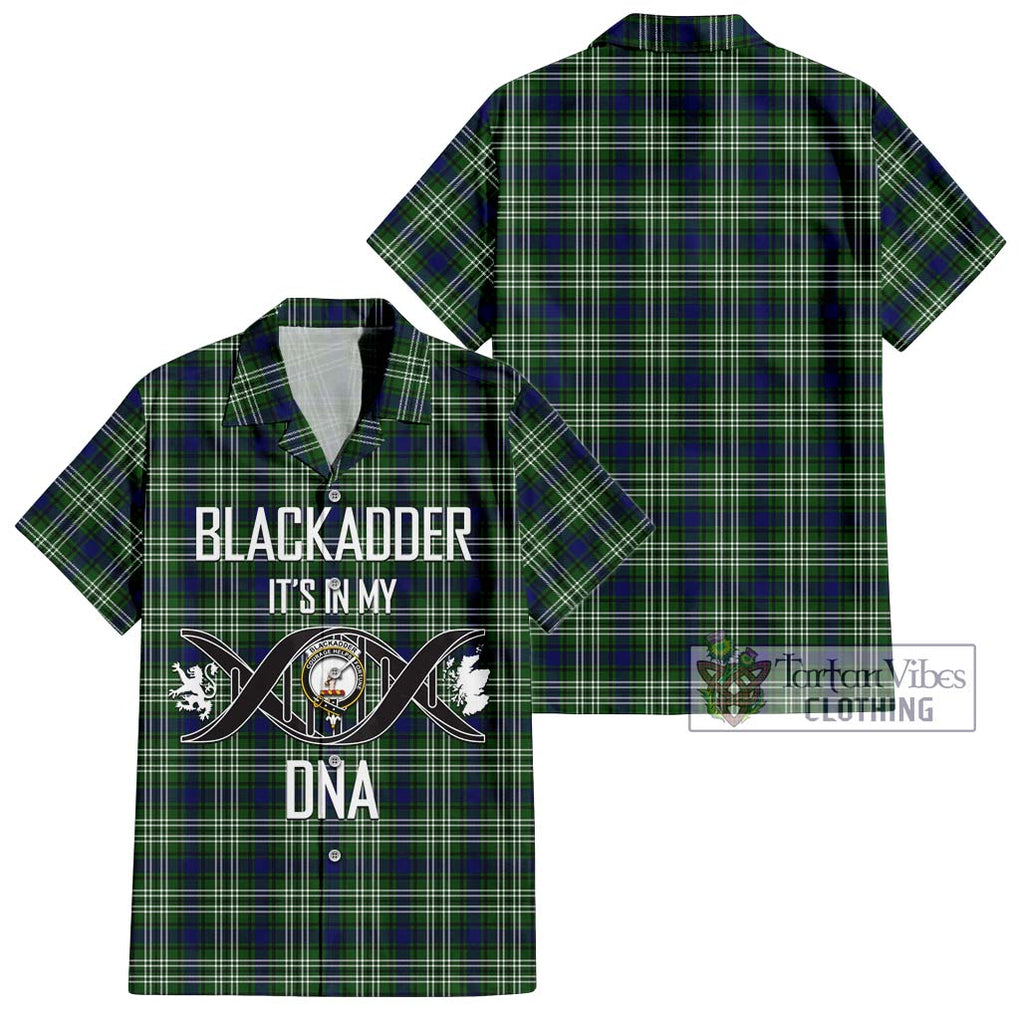 Blackadder Tartan Hawaiian Shirt with Family Crest DNA In Me Style Kid - Tartan Vibes Clothing