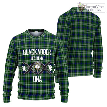 Blackadder Tartan Ugly Sweater with Family Crest DNA In Me Style Unisex - Tartan Vibes Clothing