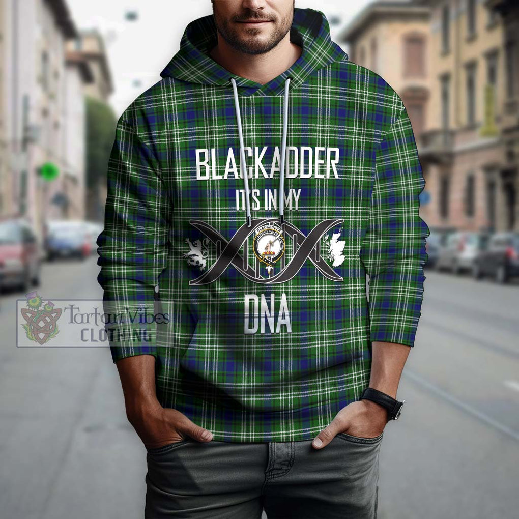 Blackadder Tartan Hoodie with Family Crest DNA In Me Style Pullover Hoodie - Tartan Vibes Clothing