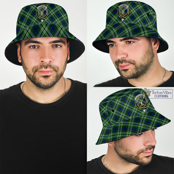 Blackadder Tartan Bucket Hat with Family Crest Bucket Hat One Size - Tartan Vibes Clothing