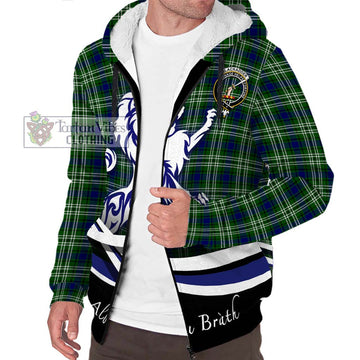 Blackadder Tartan Sherpa Hoodie with Alba Gu Brath Regal Lion Emblem Unisex S - Tartan Vibes Clothing