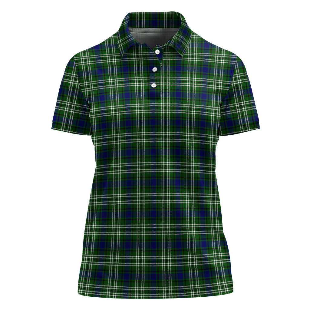 Blackadder Tartan Polo Shirt For Women - Tartanvibesclothing