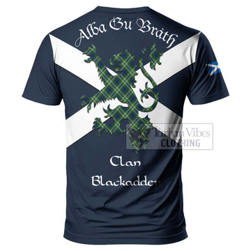 Blackadder Tartan Lion Rampant T-Shirt Proudly Display Your Heritage with Alba Gu Brath and Clan Name