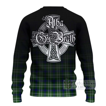 Blackadder Tartan Ugly Sweater Featuring Alba Gu Brath Family Crest Celtic Inspired - Tartan Vibes Clothing