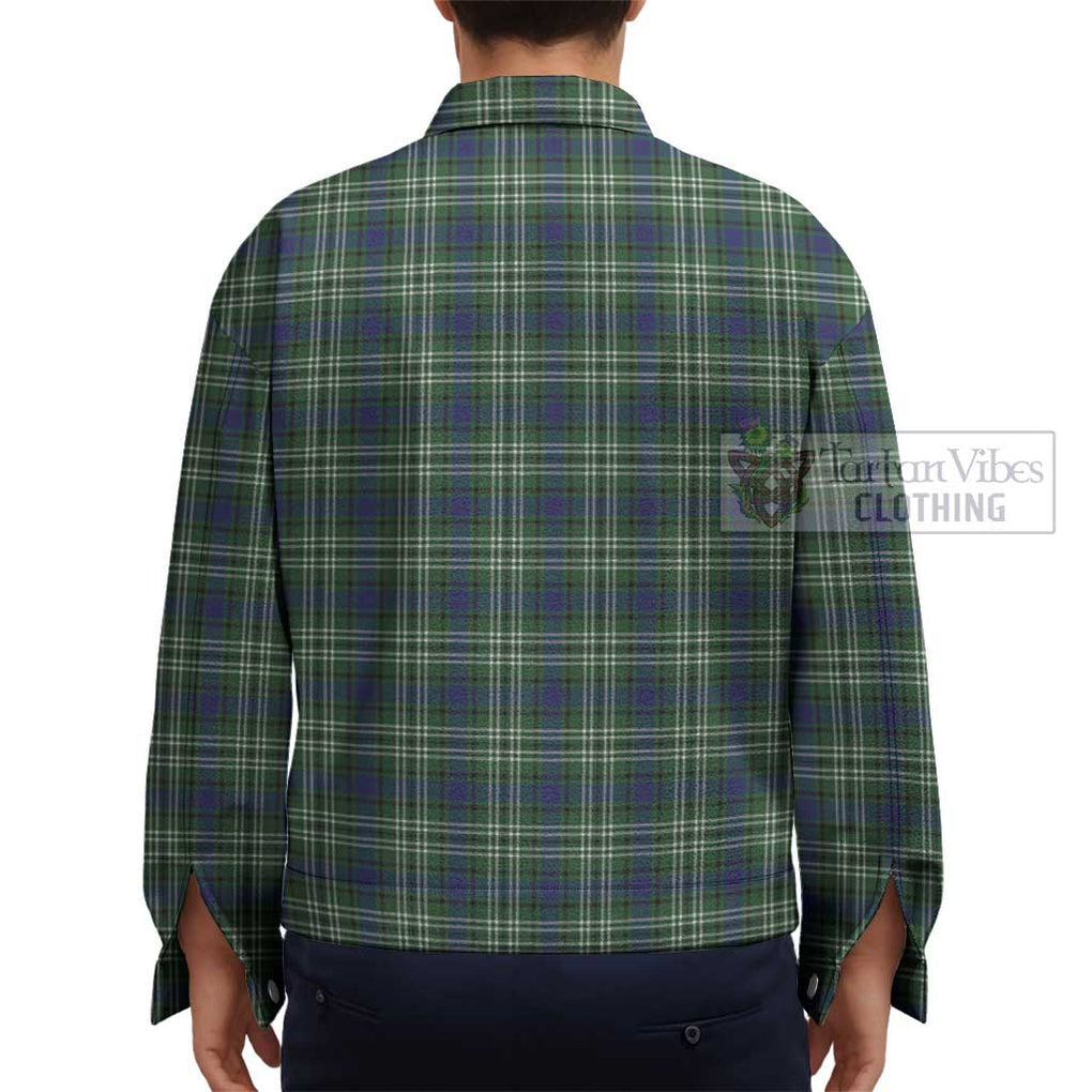Blackadder Tartan Unisex Lapel Cotton Jacket - Tartan Vibes Clothing