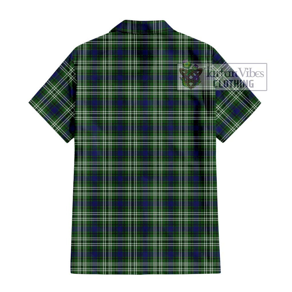 Blackadder Tartan Hawaiian Shirt with Family Crest DNA In Me Style - Tartan Vibes Clothing