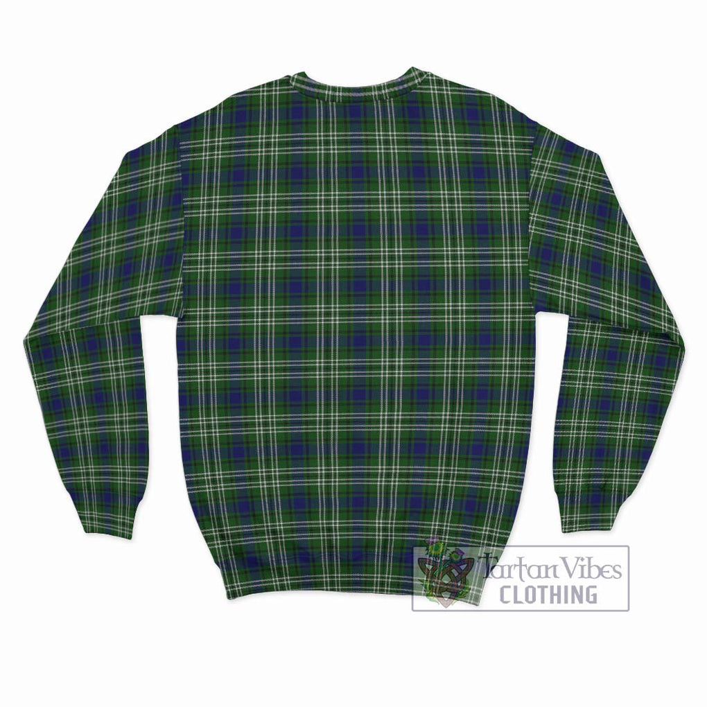 Blackadder Tartan Sweatshirt with Family Crest DNA In Me Style - Tartan Vibes Clothing