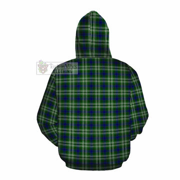 Blackadder Tartan Cotton Hoodie with Family Crest DNA In Me Style Pullover Hoodie - Tartan Vibes Clothing