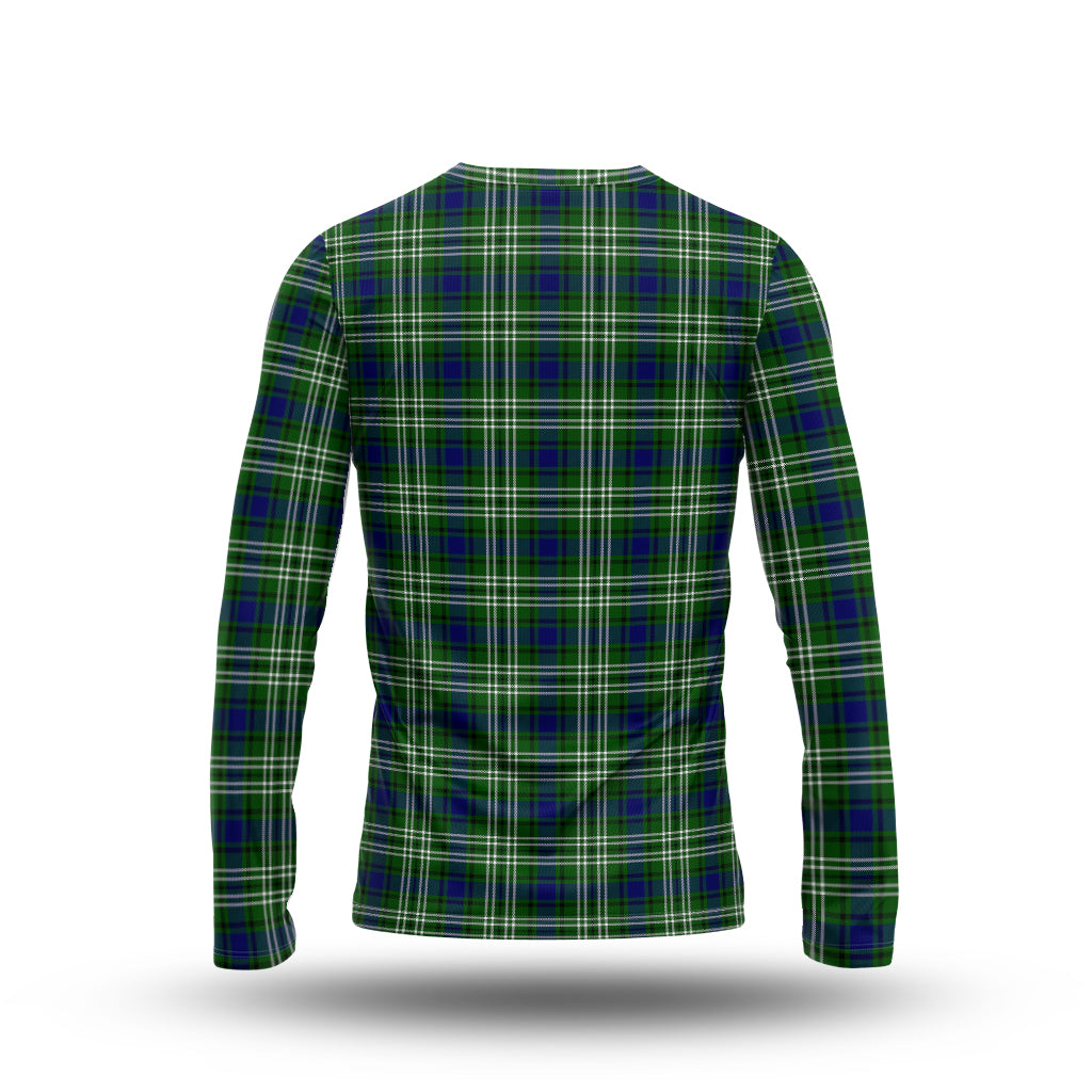 Blackadder Tartan Long Sleeve T-Shirt with Family Crest - Tartan Vibes Clothing