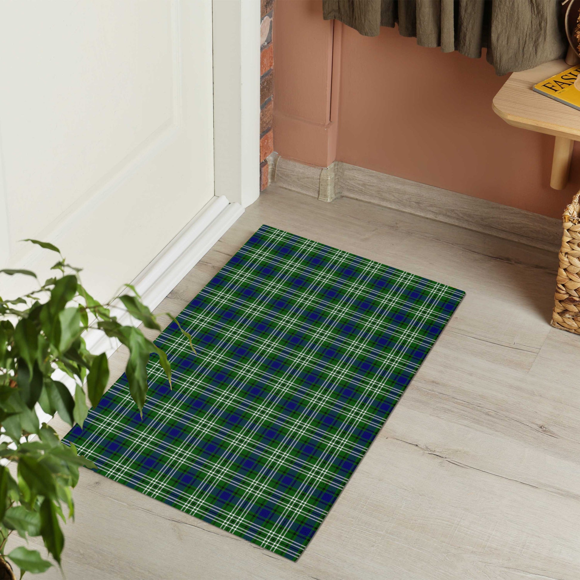 Blackadder Tartan Rubber Doormat - Tartan Vibes Clothing