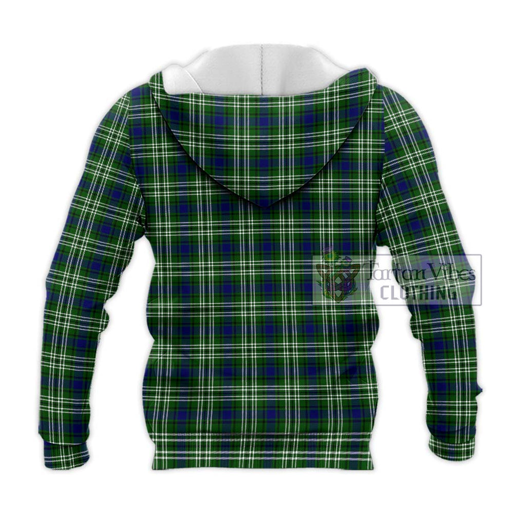 Blackadder Tartan Knitted Hoodie with Family Crest DNA In Me Style - Tartan Vibes Clothing
