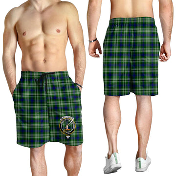 Blackadder Tartan Mens Shorts with Family Crest - Tartan Vibes Clothing