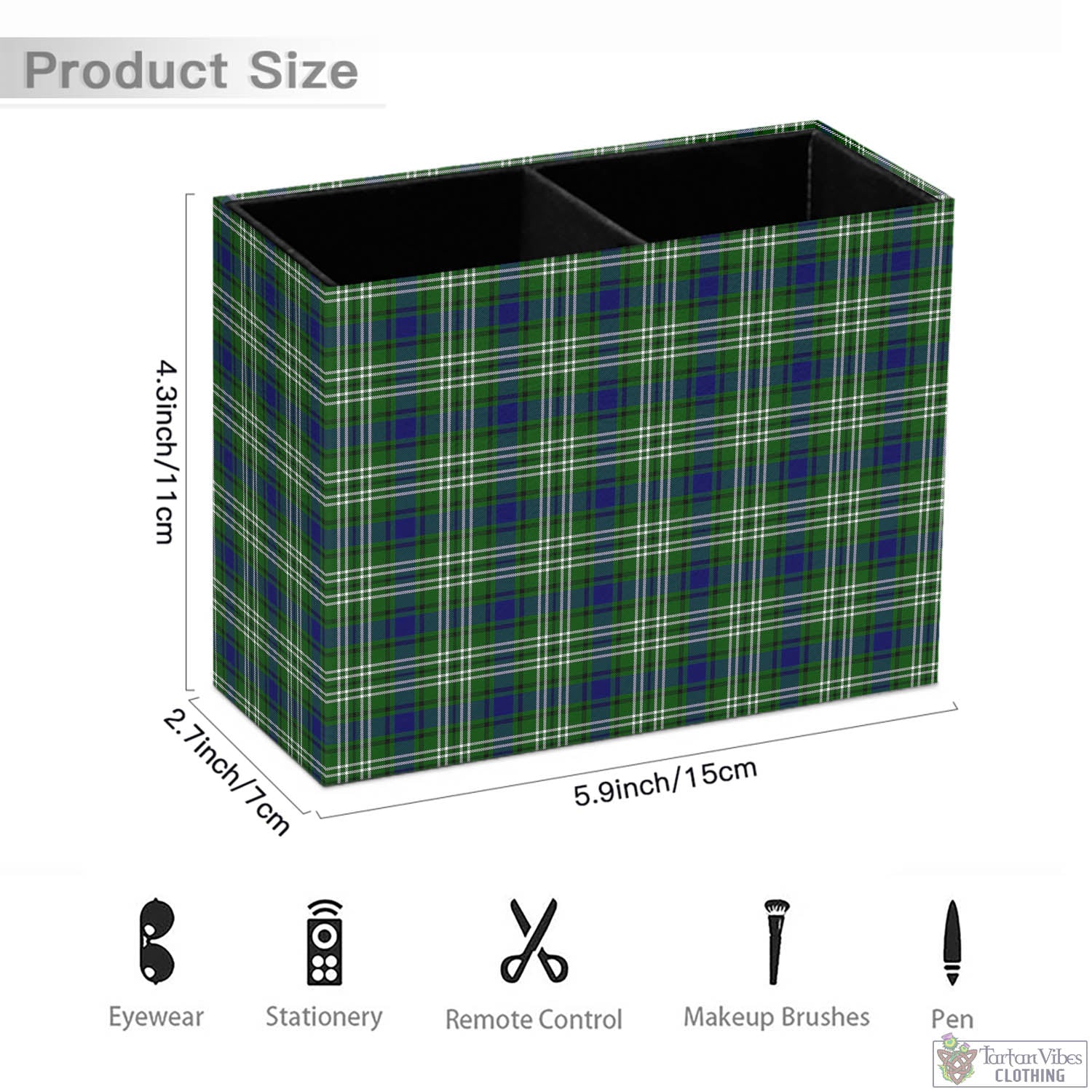 Blackadder Tartan Pen Holder - Tartan Vibes Clothing