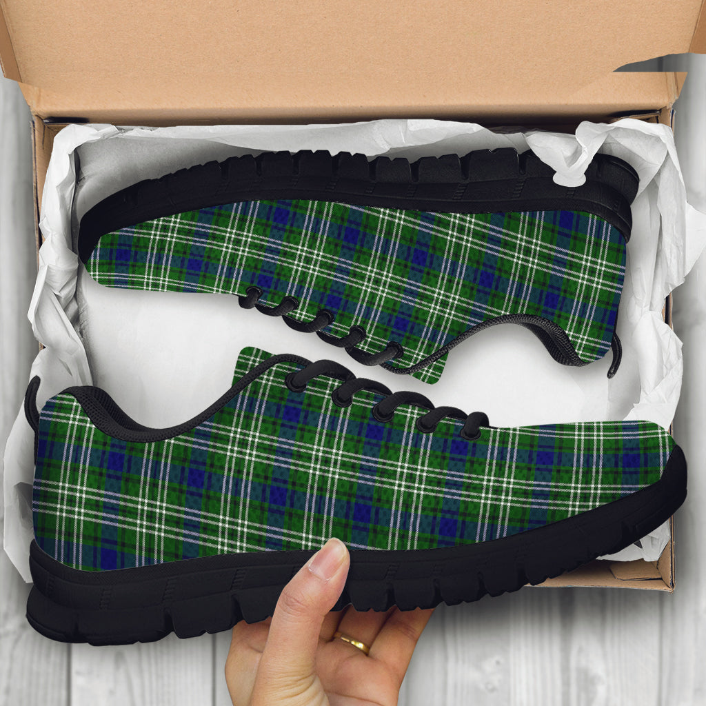 Blackadder Tartan Sneakers - Tartan Vibes Clothing