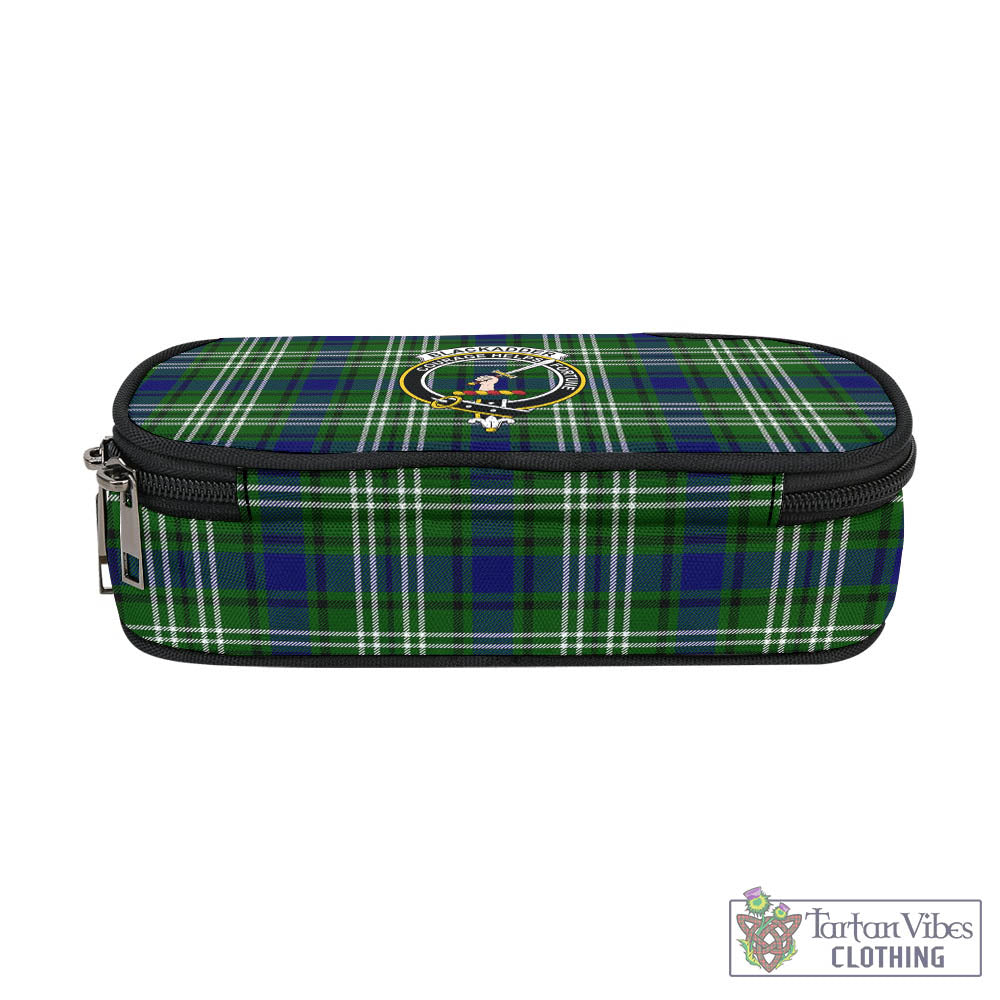 Blackadder Tartan Pen and Pencil Case with Family Crest - Tartan Vibes Clothing