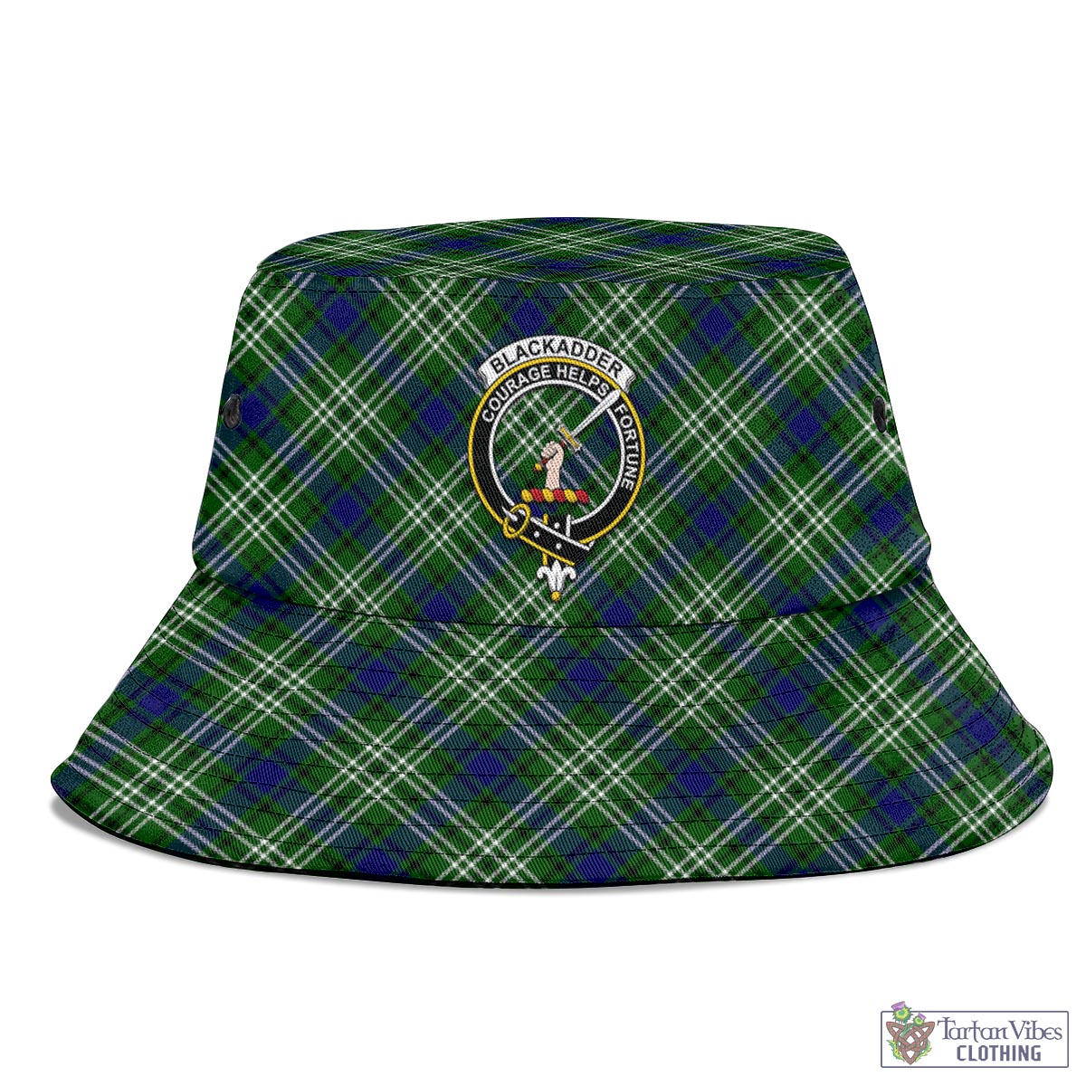 Blackadder Tartan Bucket Hat with Family Crest - Tartan Vibes Clothing