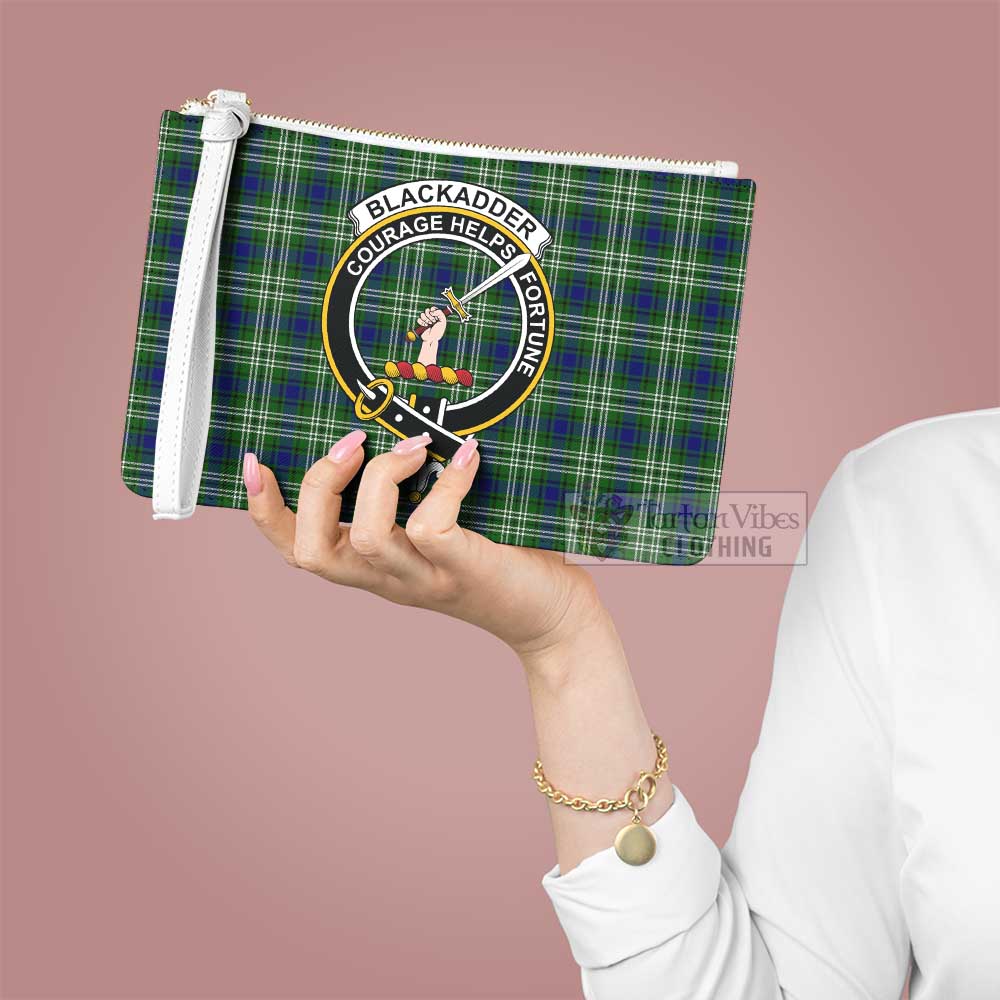 Tartan Vibes Clothing Blackadder Family Crest Tartan Clutch Bag