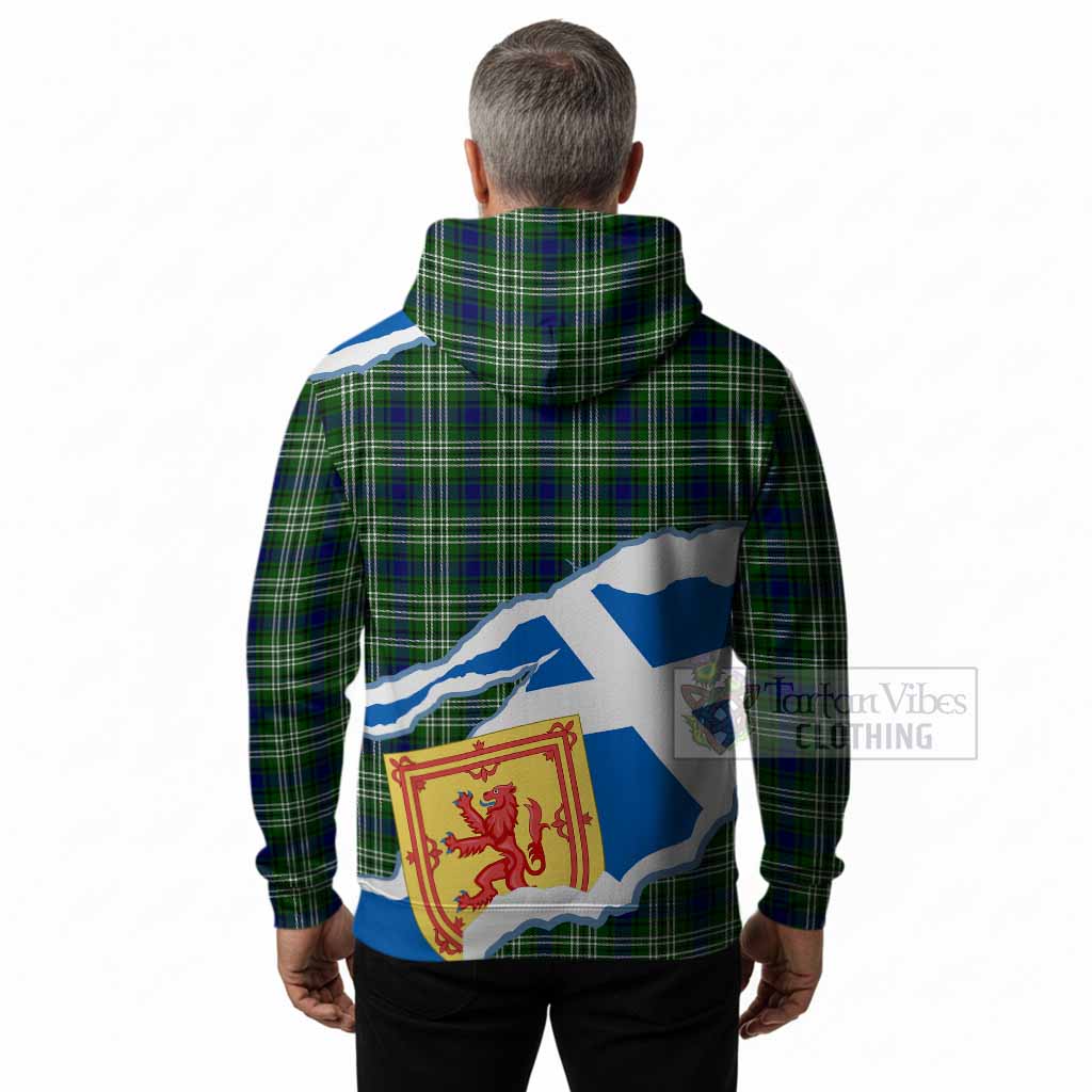 Blackadder Scotland Football Tartan Hoodie We'll Be Coming