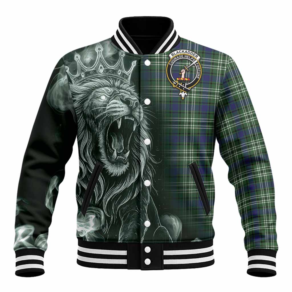 Blackadder Tartan Baseball Jacket Roaring Lion Heritage