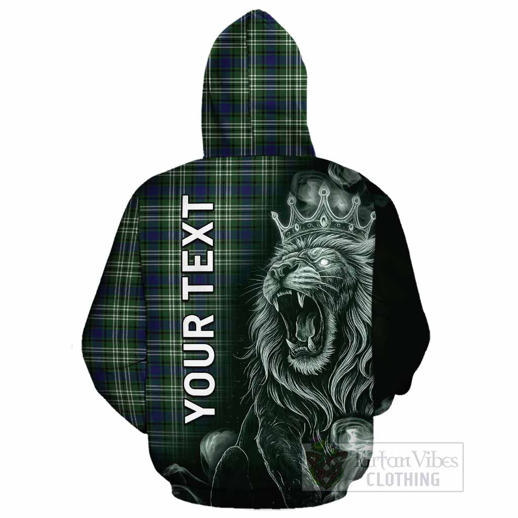 Blackadder Tartan Cotton Hoodie Roaring Lion Heritage