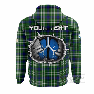 Blackadder Tartan Crest Hoodie Scotland In My Veins