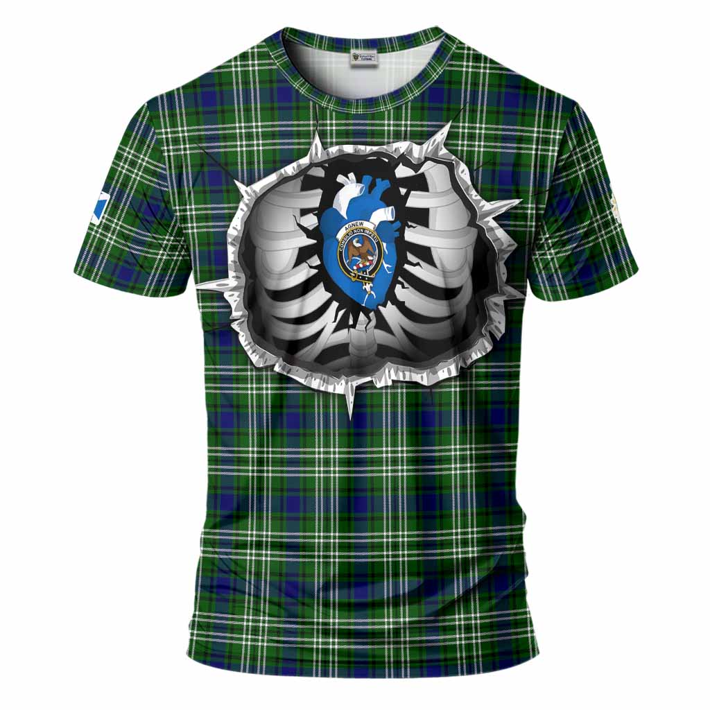 Blackadder Tartan Crest T-Shirt Scotland In My Veins